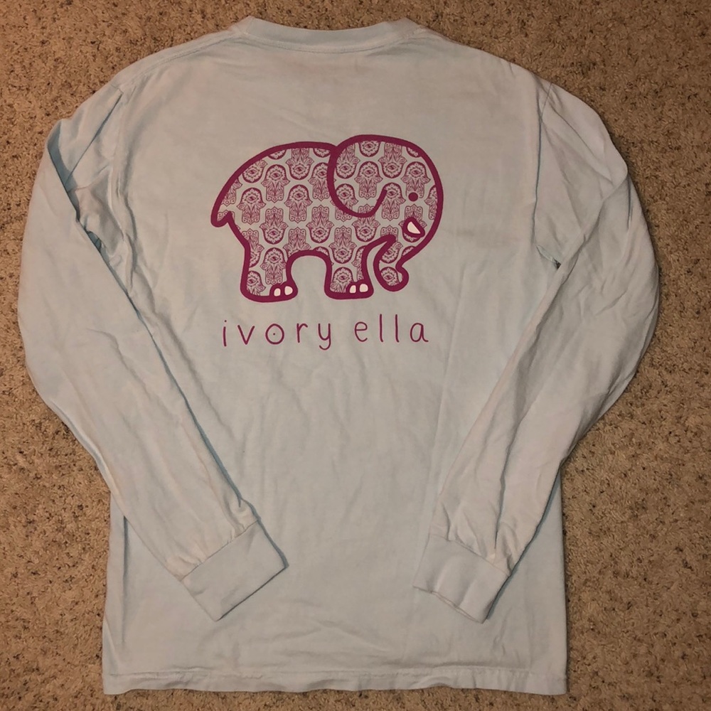 ivory ella long sleeve shirt!